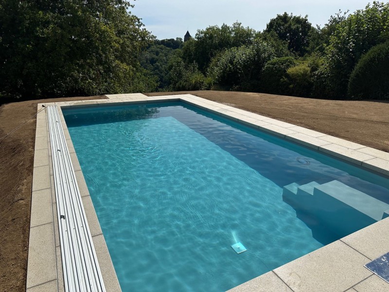Pool-Teichbau