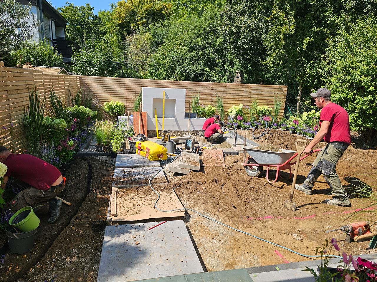 Mit voller Energie am Werk